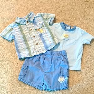 Classic Pooh 3 piece baby outfit